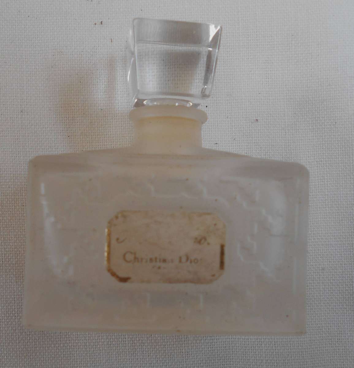 Vintage Miss Dior Original  Extrait de Parfum by Christian Dior 3 ml empty miniature bottle