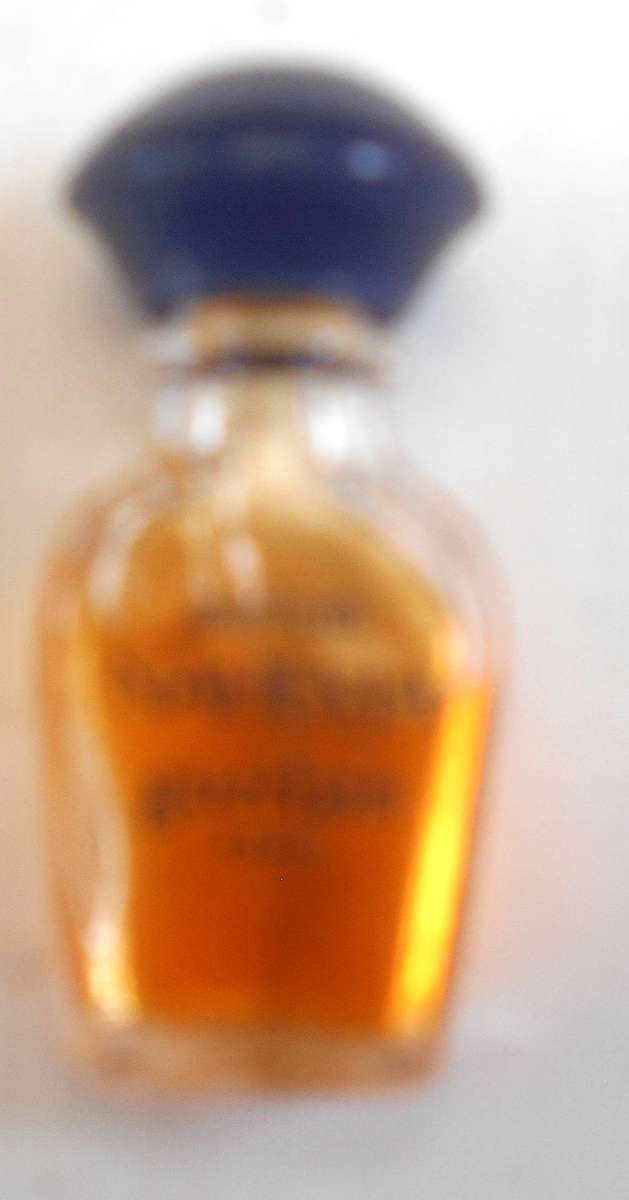 Miniature Vintage NAHEMA GUERLAIN Pure Parfum 2,3 ml Perfume Blue CAP - FULL