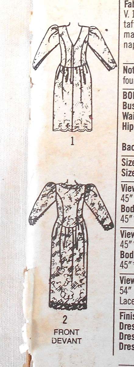 SIMPLICITY 9099 LINED BRIDAL DRESS IN 2 LENGTHS SIZE 14-20 COMPLETE-UNCUT-F/FOLDED