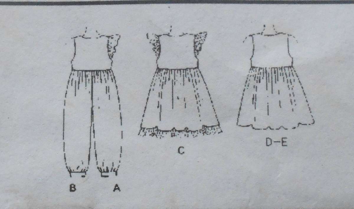 McCalls 5549 GIRLS JUMPSUIT & PINAFORE SIZE 2-3-4 YEARS COMPLETE CUT TO 4 YEARS