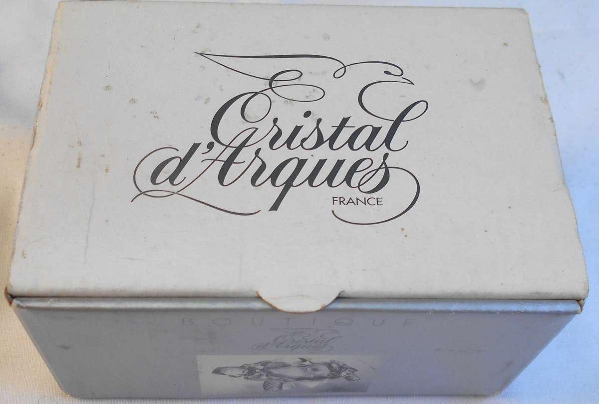 BOXED FRENCH Cristal d'Arques TORTOISE