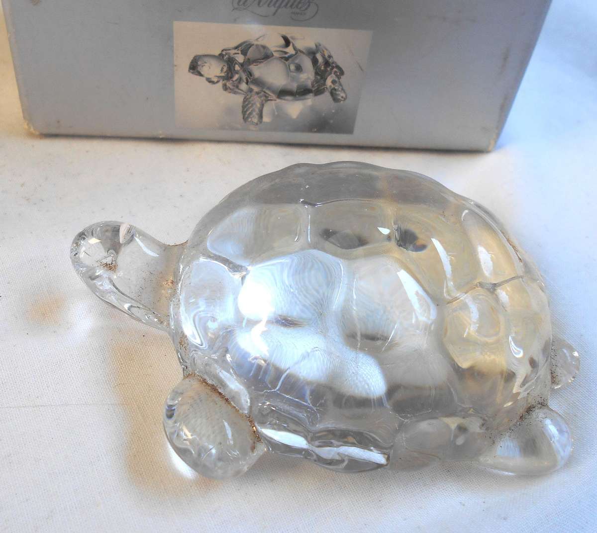 BOXED FRENCH Cristal d'Arques TORTOISE