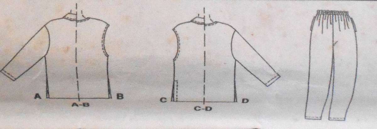 McCalls 2396 UNLINED JACKET-WAISTCOAT-PULL ON PANTS SIZE 10-12-14 COMPLETE-UNCUT-F/FOLDED