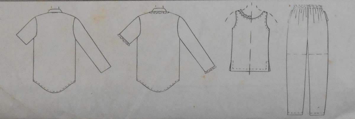 McCALLS 8785 SHIRT-TOP-PULL ON PANTS & SHORTS SIZE 20-22-24-COMPLETE-UNCUT-F/FOLDED