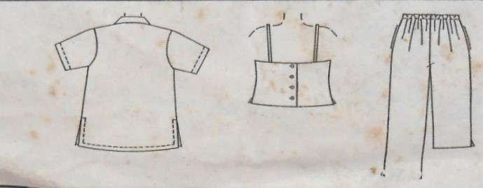 McCALLS 3246 TOP & PULL ON PANTS SIZE 18W-20W-22W-24W-36-38-40-42 -NO SHIRT PATTERN SUPPLIED