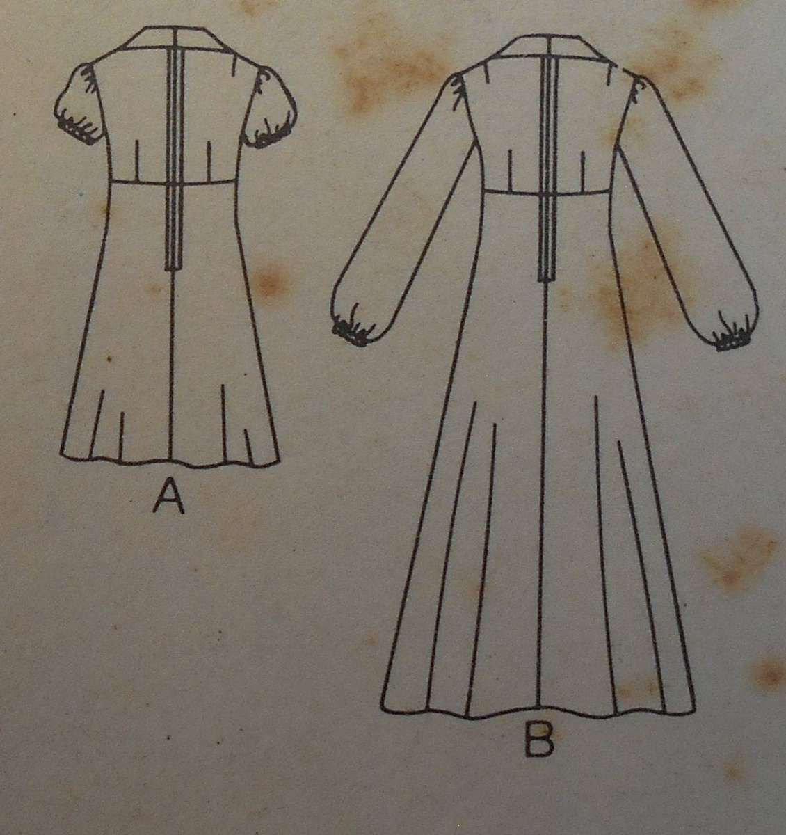 BUTTERICK 3593 MATERNITY DRESS SIZE 14 BUST 36 COMPLETE