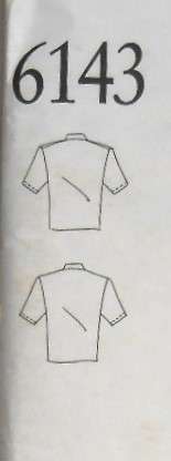 NEW LOOK PATTERNS 6143 SET OF SHIRTS SIZES 8-18 COMPLETE-CUT TO 18