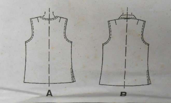 McCALLS 2419 WOMANS UNLINED WAISTCOATS SIZE 26W-28W-30W-32W-44-46-48-50 COMPLETE-CUT TO 50