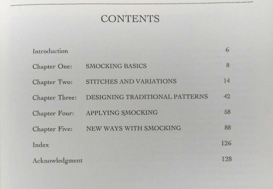 SMOCKING-EMBROIDERY SKILLS - ANNE ANDREW-132 PAGES HARD COVER