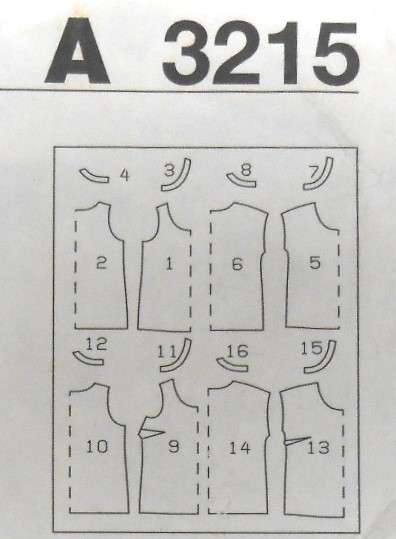 BURDA 5215 LADIES TOP SIZE 8-26 COMPLETE-CUT TO 26