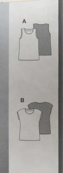 BURDA 5215 LADIES TOP SIZE 8-26 COMPLETE-CUT TO 26