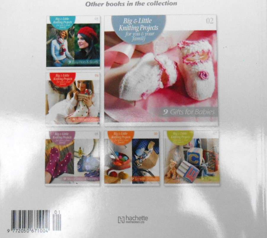 BIG LITTLE KNITTING PROJECTS - 01- CONTEMPORARY CUSHIONS 56 A5 PAGES