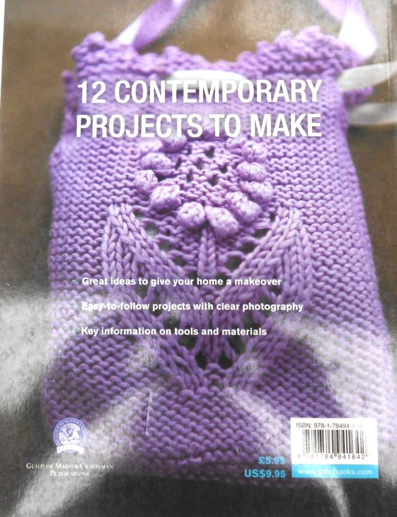 THE KNITTED HOME-12 CONTEMPORARY PROJECTS TO MAKE -52 PAGES