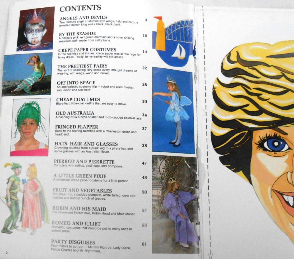 CHILDREN'S FANCY DRESS & PARTIES - AUSTRALIAN WOMAN'S WEEKLY -132 PAGES