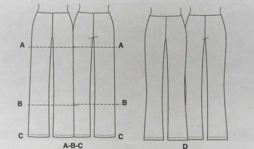 McCALLS M7198 SHORTS & PANTS SIZE 14-16-18-20-22 COMPLETE-UNCUT-F/F
