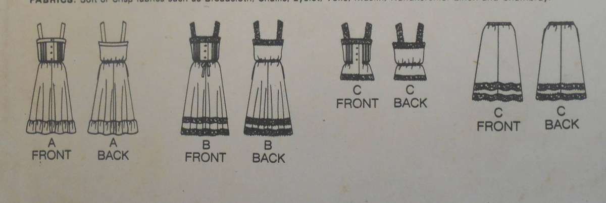 BUTTERICK 3168 TOP ONLY SUPPLIED SIZE 12 - NO SKIRT SUPPLIED