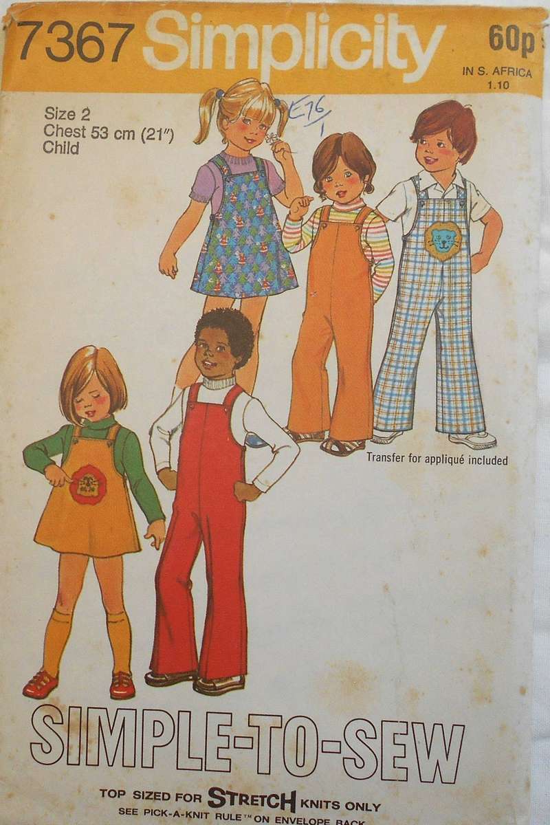 SIMPLICITY 7367 CHILDS PARTY DRESS SIZE 5 YEARS COMPLETE