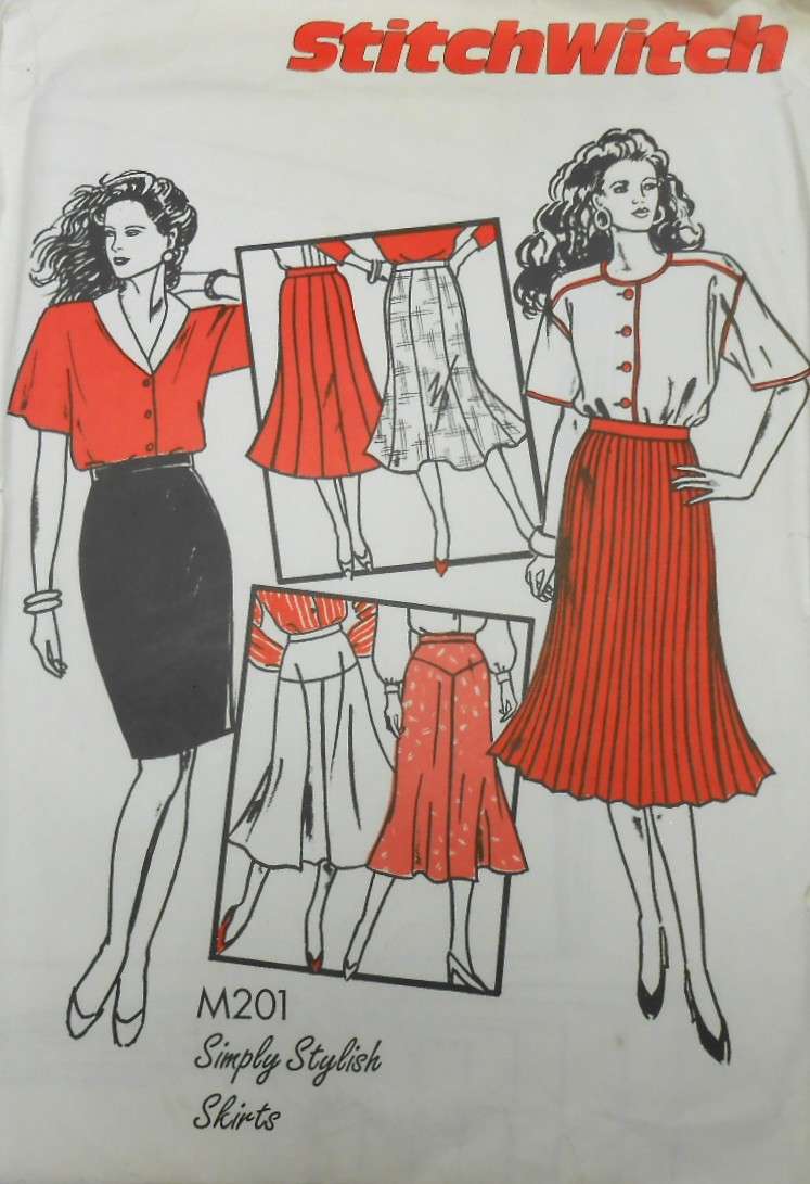 STITCHWITCH M201 SET OF SKIRTS SIZES 6-22