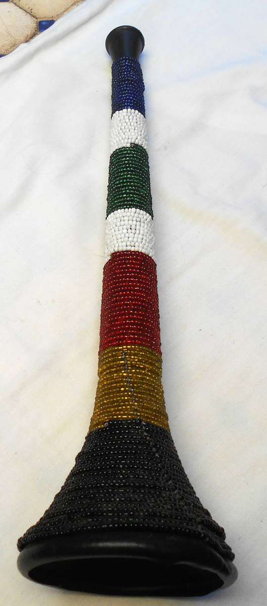 Souvenir colour beaded small Vuvuzela
