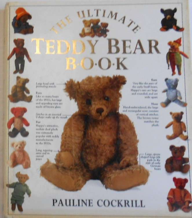 THE ULTIMATE TEDDY BEAR BOOK-PAULINE COCKRELL-132 A4 PAGES HARDCOVER WITH DUST JACKET