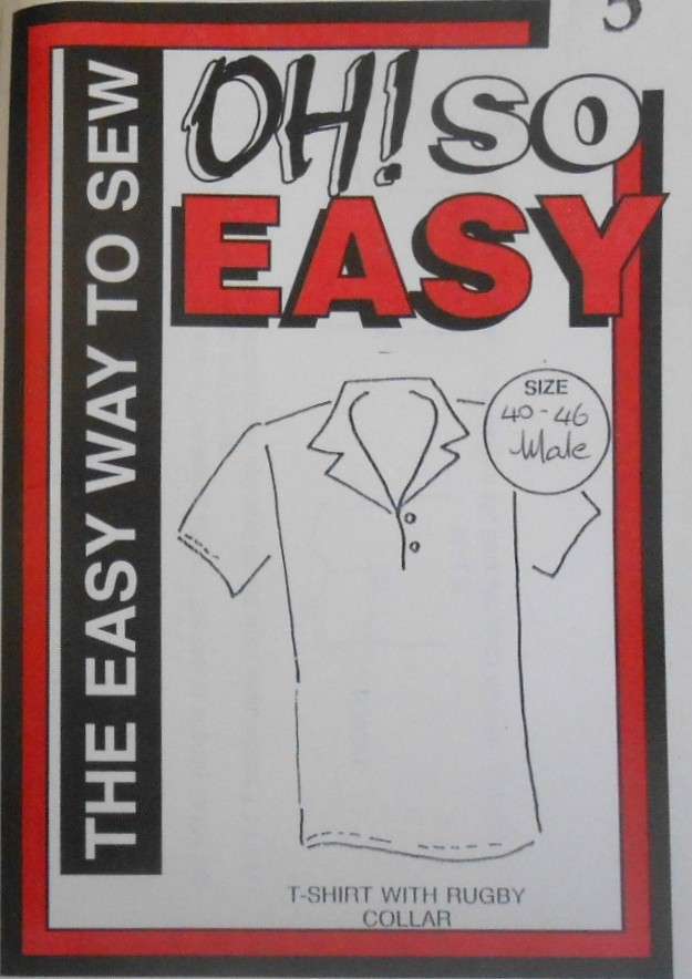 OH! SO EASY-5 T-SHIRT WITH RUGBY COLLAR SIZE 40-46 MALE COMPLETE