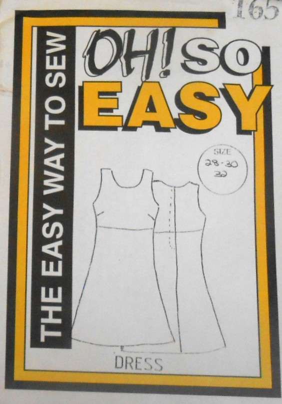 OH! SO EASY-165 DRESS SIZE 28-30-32- COMPLETE