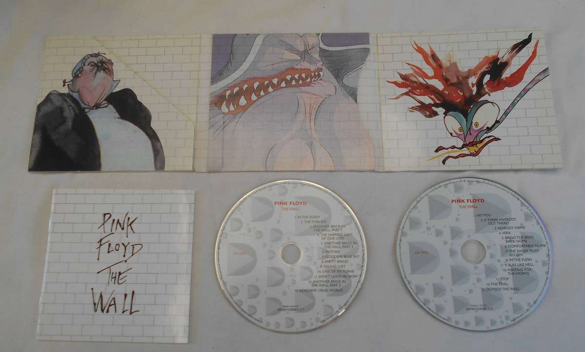 PINK FLOYD - THE WALL DOUBLE CD WITH INSERT