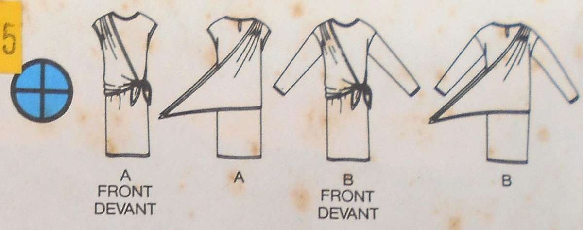 BUTTERICK 6688 LOOSE FITTING STRAIGHT PULLOVER DRESS SIZE 16 COMPLETE