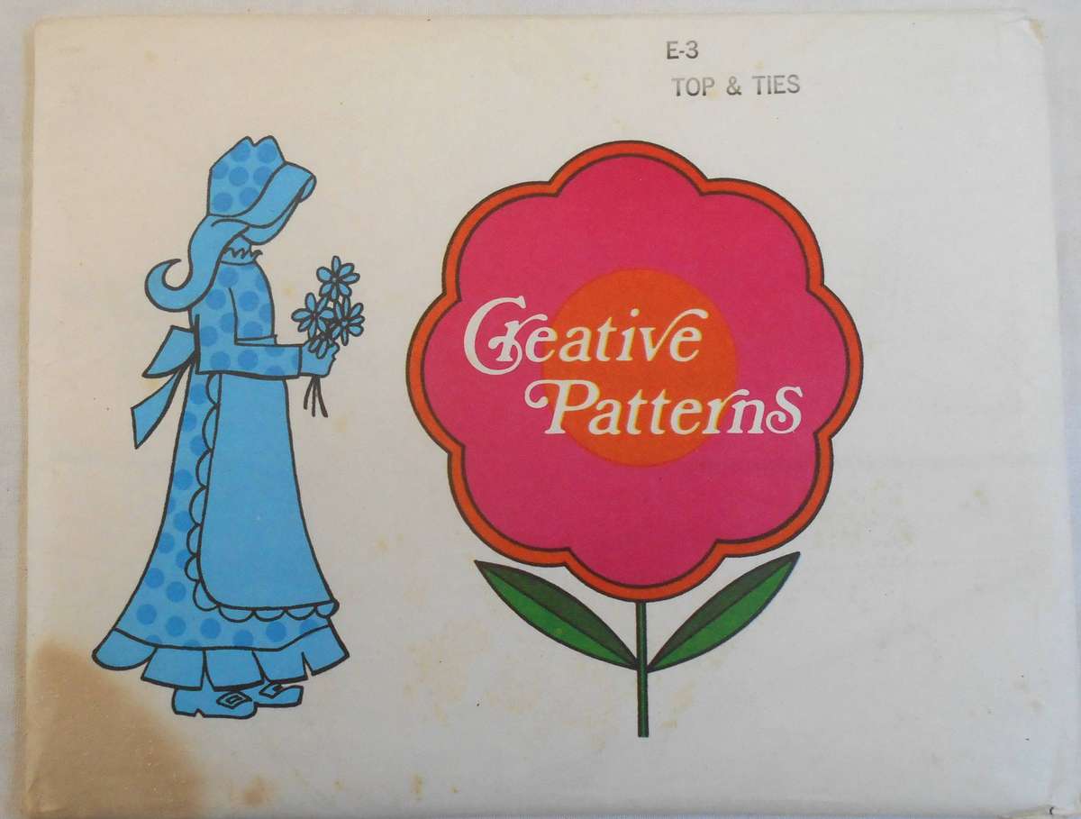 1975 CREATIVE PATTERNS E3 TOPS & TIES FOR MEN PATTERN ONLY