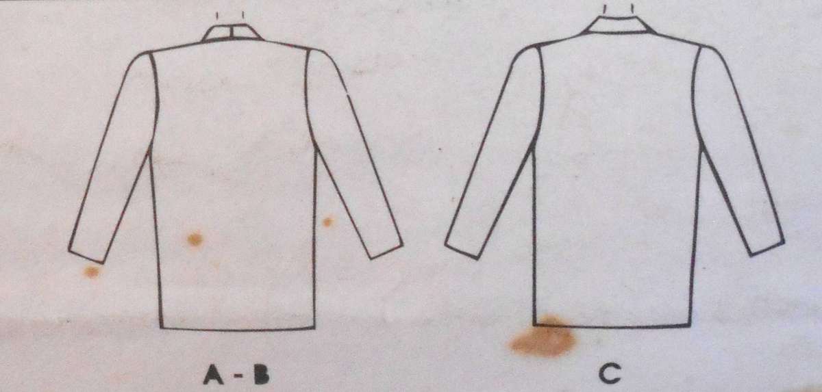 McCALLS 8083 UNLINED OR LINED JACKET SIZE 10-12-14 COMPLETE-CUT TO 12