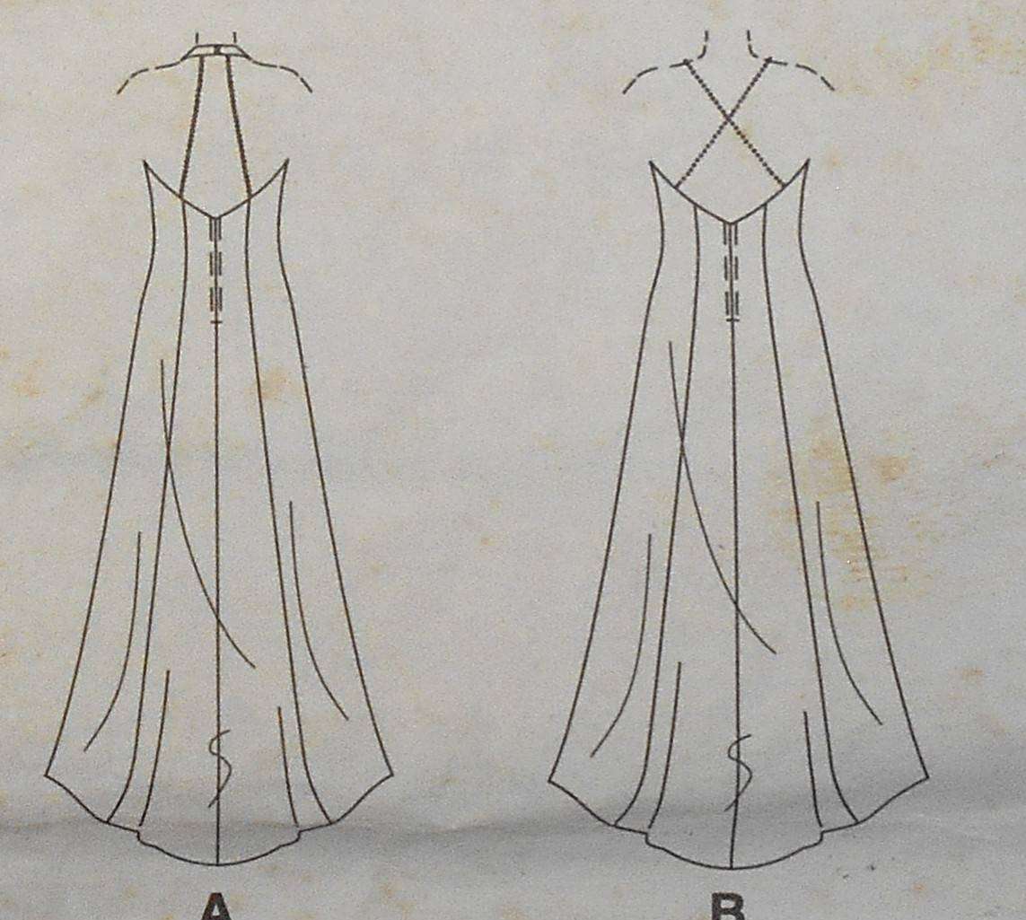 McCALLS 3527 LINED HALTER DRESSES SIZE 12-14-16-18 COMPLETE-CUT TO 18