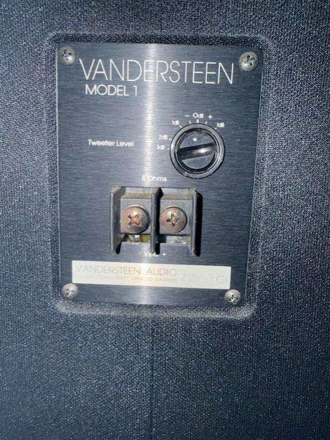 VANDERSTEEN Model 1 Hi-Fi Speakers