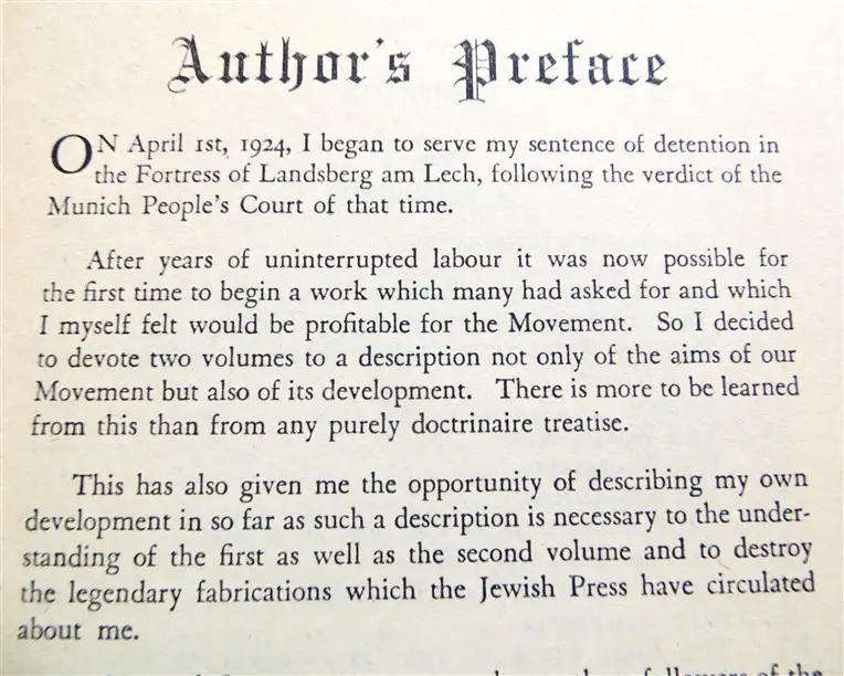 Mein Kampf  (1939) ( unexpurgated edition)