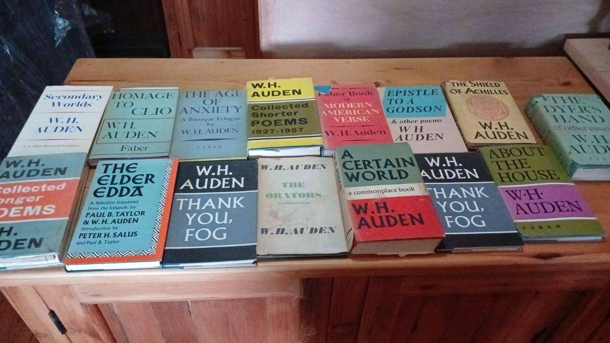LOT:  W.H.AUDEN (POET)