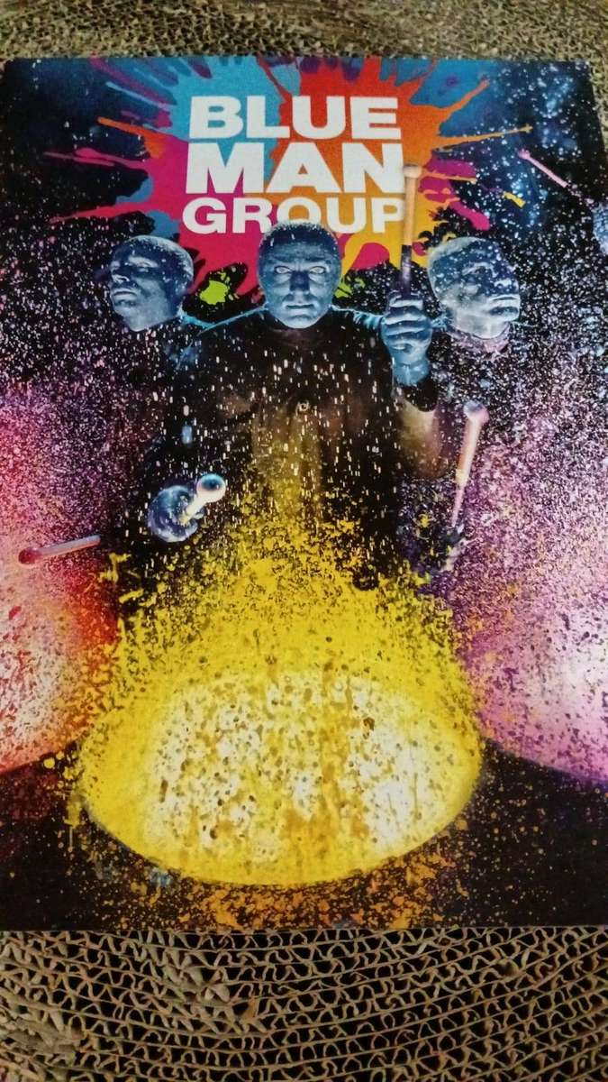 Blue Man Group -  Official Programme - Monte Casino, Johannesburg