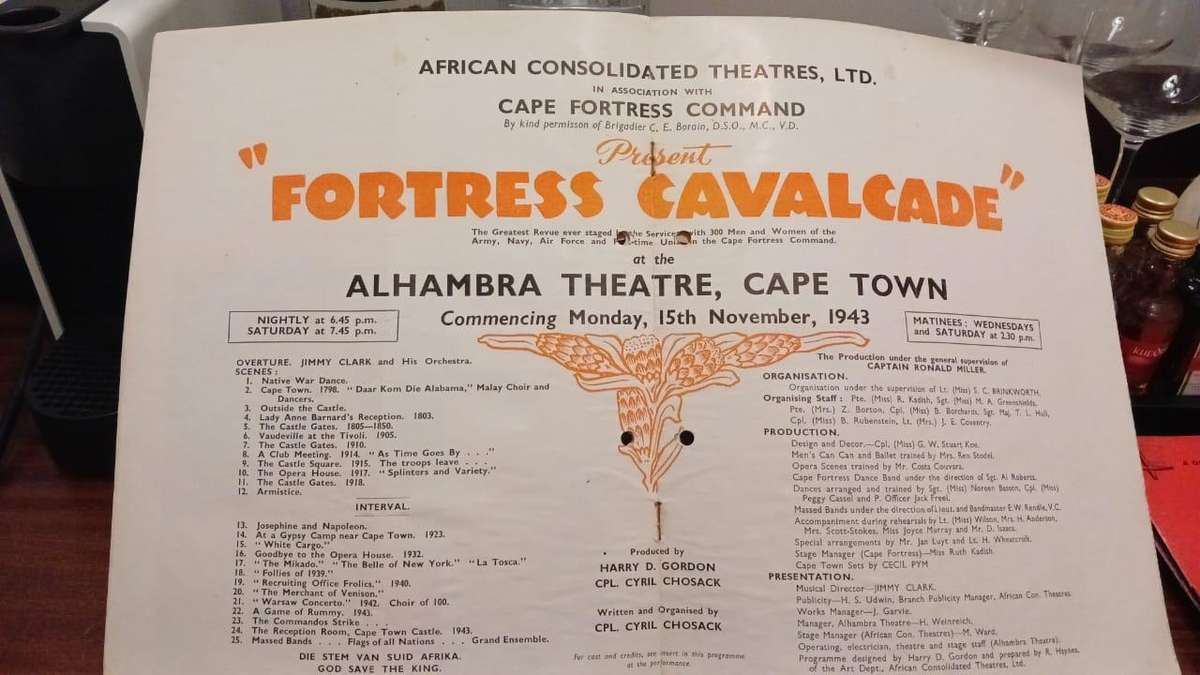 Fortress Cavalcade (Revue) -  Cape Town Castle  (1943)