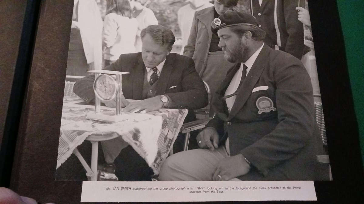 SOUVENIR ALBUM - TOUR OF RHODESIA - 1967