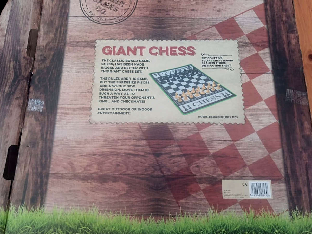 Giant Chess Set