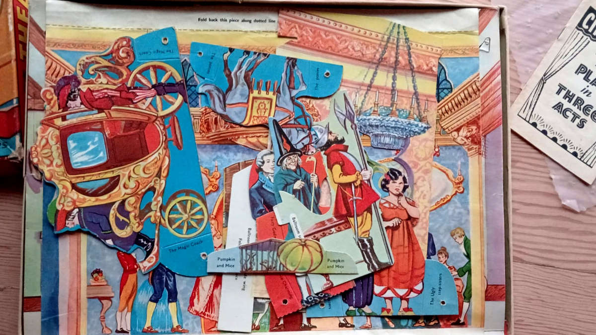 Cinderella -Vintage Children's Toy