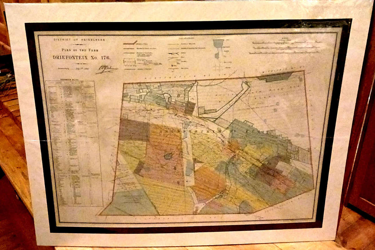 Driefontein Farm, District of Heidelberg, 1898