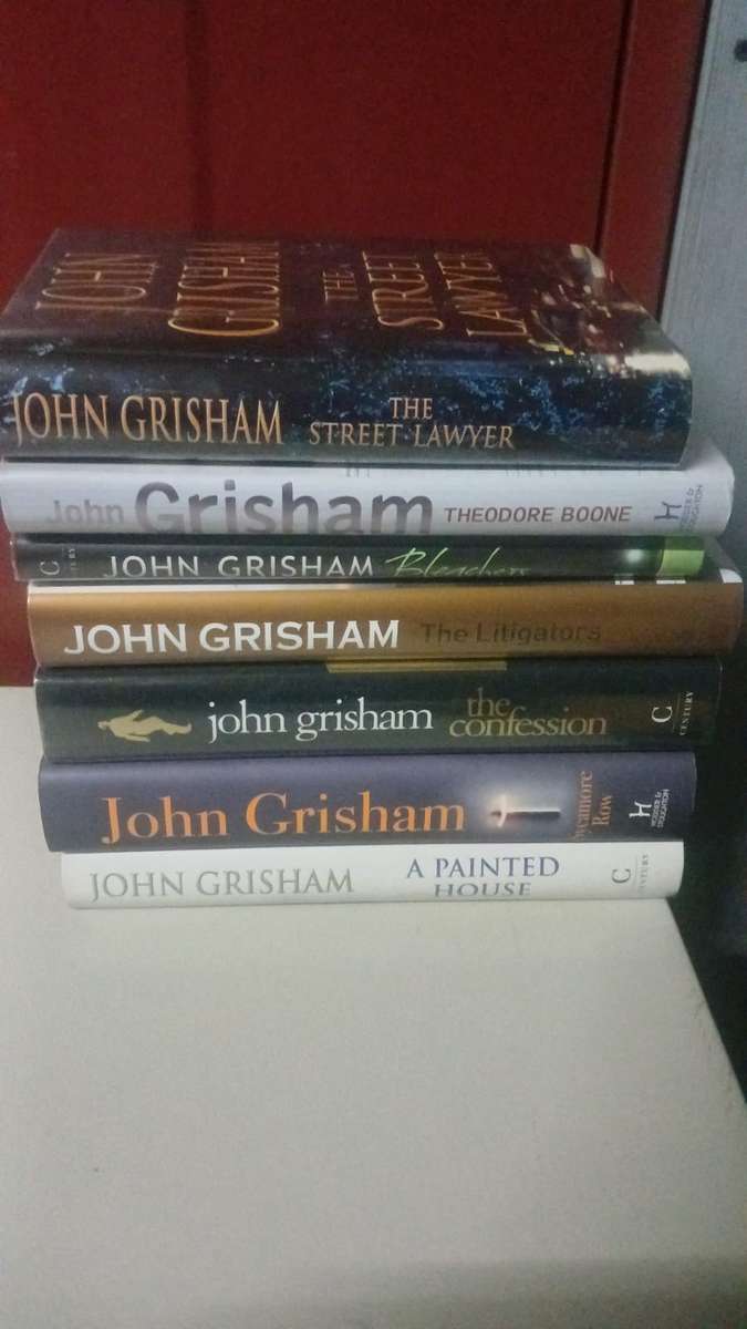 8 x John Grisham Titles (hardcovers)