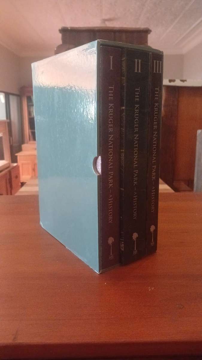 The Kruger National Park  A History (three volumes in a slipcase) SIGNED - 2ND EDITION