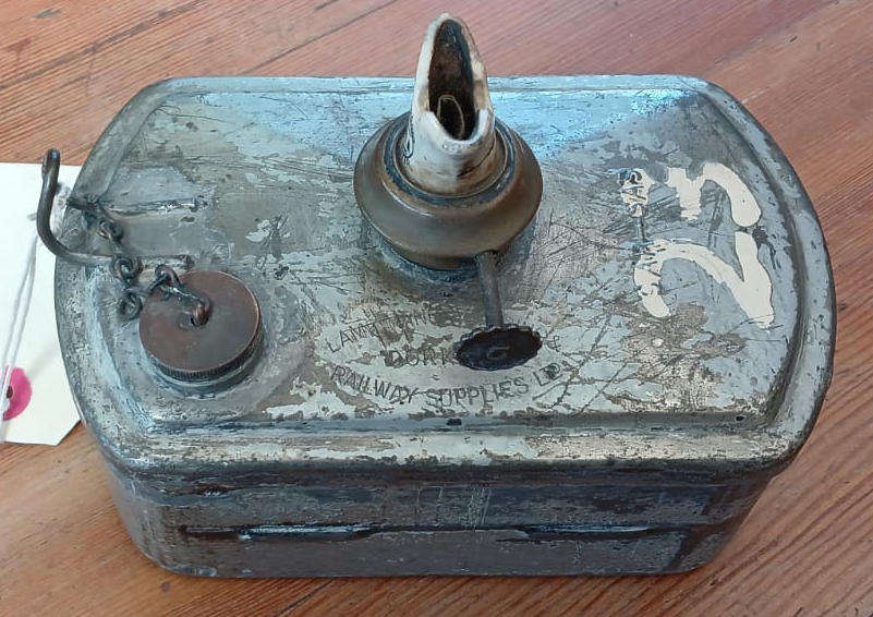 South African Railways Lamp - Antique