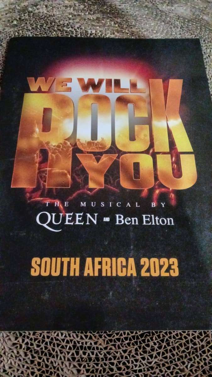 We Will Rock You -  Official Programme - Monte Casino, Johannesburg