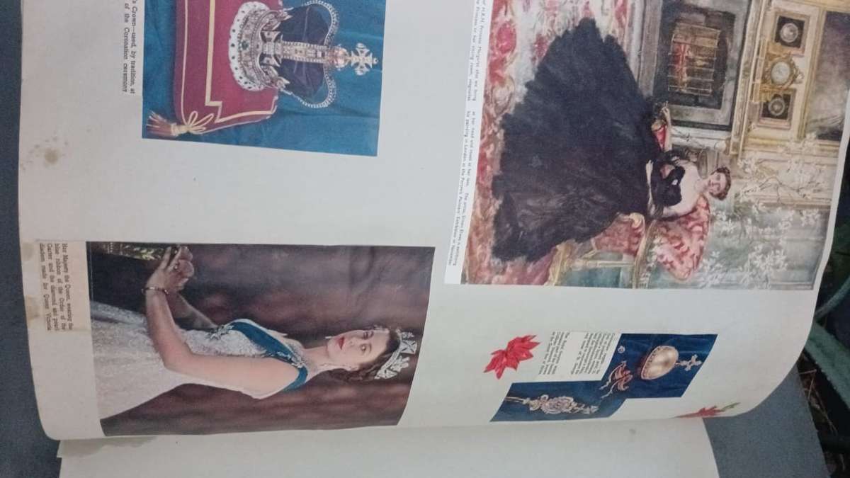 Large Royal Scrapbook (1950's)