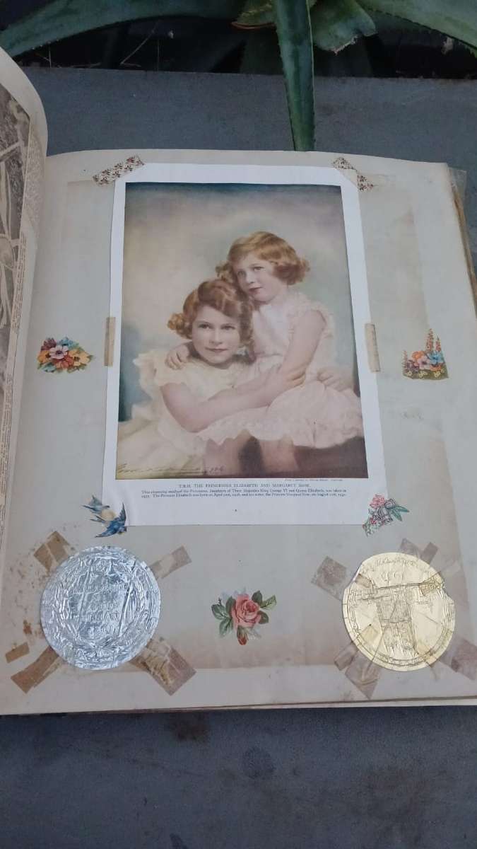 Large Royal Scrapbook (1950's)