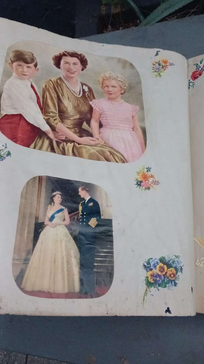Large Royal Scrapbook (1950's)