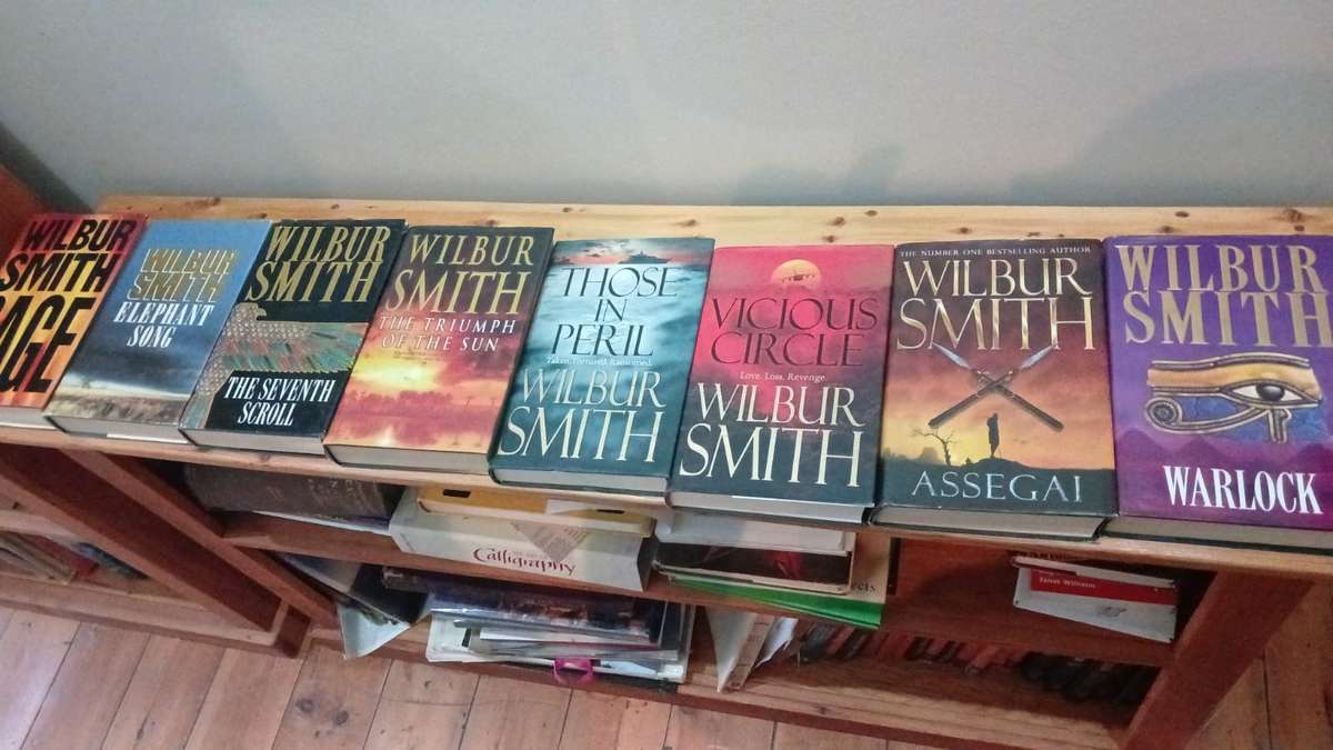 8 Wilber Smith Titles - all first edition hardcovers