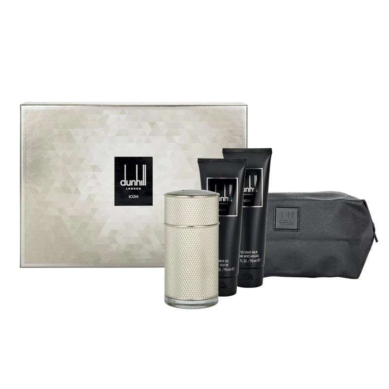 Dunhill Icon Gift set for Men 100ml EDP+Shower gel+After shave balm