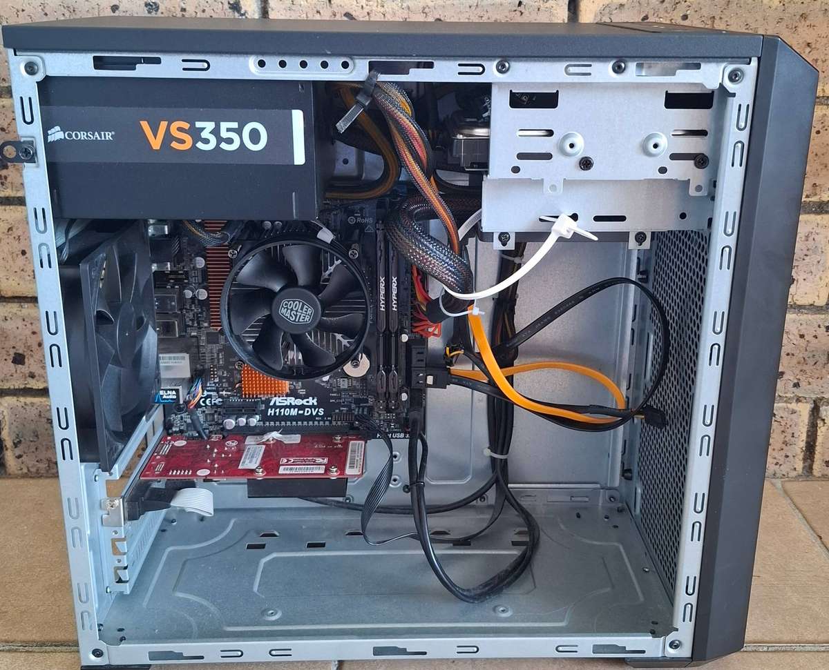 Coolermaster Intel System Asrock Motherboard 256GB SSD 8GB Ram FREE SHIPPING!